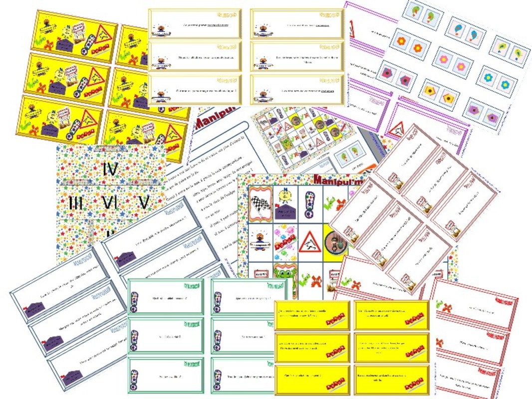 Fran Ais Jeu De Plateau Manipulmots Cycle Le Petit Coin De Partage De Romy