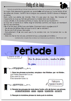 Fichier De Grammaire Et Conjugaison -PICOT CE2 - Mélimélune